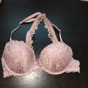 Pink Lace Bra